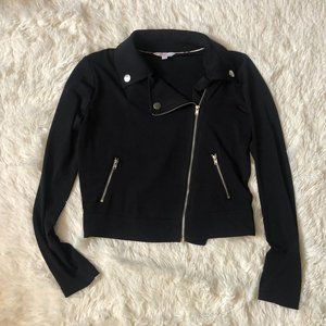 Crop Bolero Motorcycle Style Jacket Junior XS